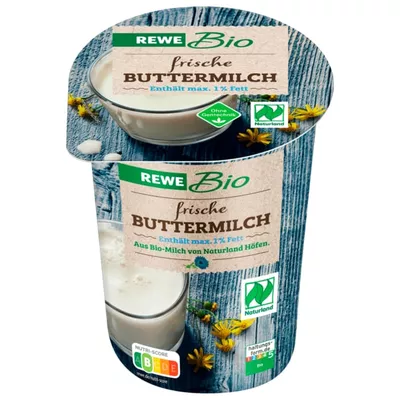 REWE Bio Frische Buttermilch 500g