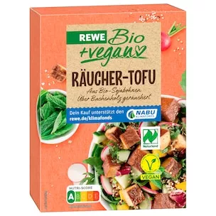 REWE Bio + vegan Räucher-Tofu 2x175g
