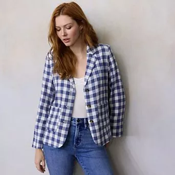 Women's LC Lauren Conrad Patch Pocket Blazer