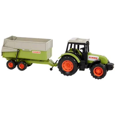 Traktor s přívěsem Dickie Toys Claas