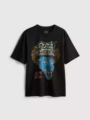 Camiseta estampada de Ozzy Osbourne