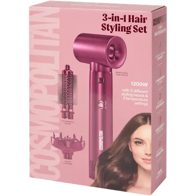 Sada na úpravu vlasů 3 v 1 Cosmopolitan