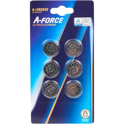 Knoflíkové baterie A-Force CR2032