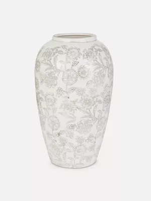 Jarrón damasquinado