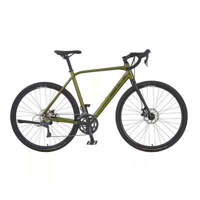 Gravel Bike GravelerFit, grün metallic