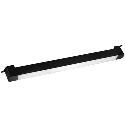 FOCO DE CARRIL LED MONOFÁSICO 24W NEGRO