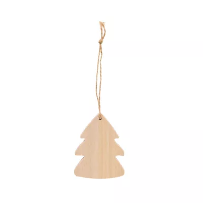 Christmas Tree Decoration Wooden Shape Assorted
