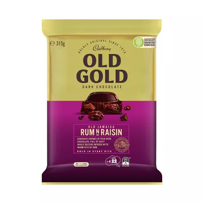 Cadbury Old Gold Rum & Raisin 315g