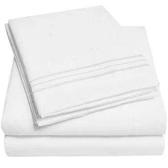 Sweet Home Collection 1800 Thread Count Deep Pocket Sheet Set